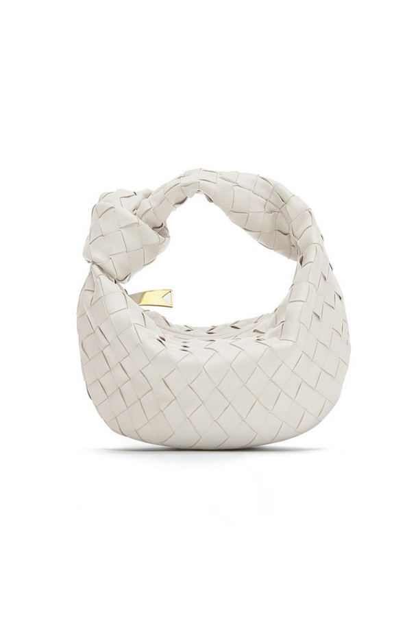 Bottega Veneta - 토트백 - 보테가 베네타 651876 VCPP5 9143 인트레치아토 미니 조디백 화이트