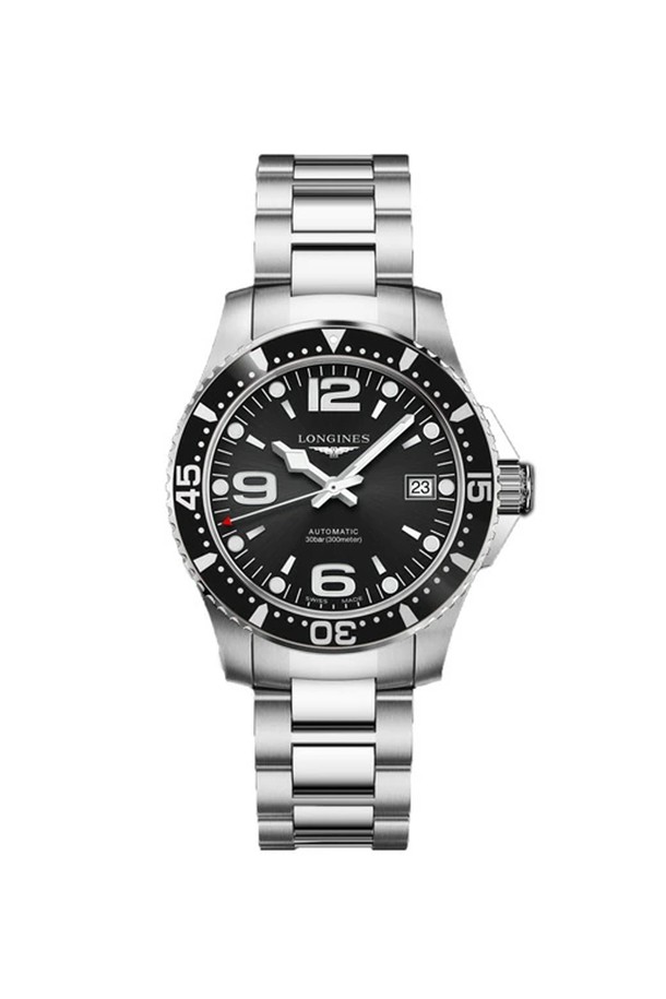 LONGINES - 기타소품 - 론진 L3.840.4.56.6 하이드로 콘퀘스트 남성 메탈 쿼츠 44mm