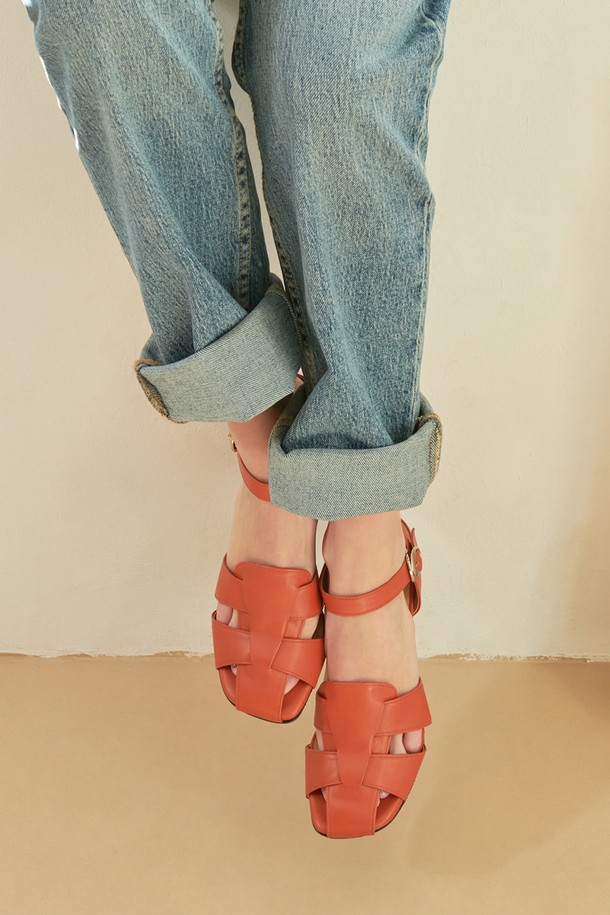 ETELIN - 샌들 - Monaco Fisherman Leather Sandals 모나코 피셔맨 샌들