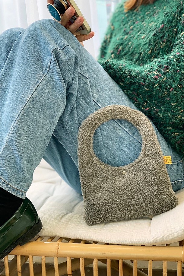 ETELIN - 토트백 - Bonnet Fleece Mini Tote 보네뜨 플리스 미니 토트백