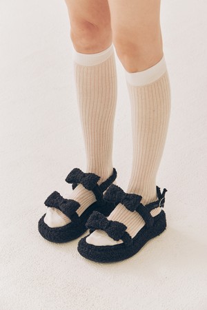 Piona Fur Platform Sandals 피오나 퍼 플랫폼 샌들