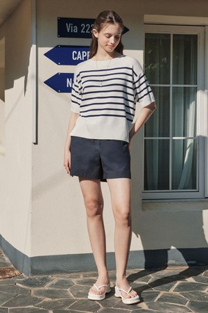 [5컬러] 코튼 밴딩 숏팬츠