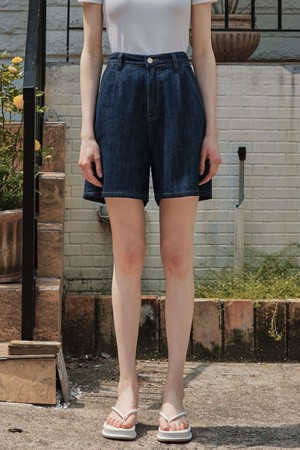 썸머 데님 숏팬츠 / 인디고