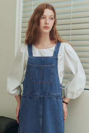 데이지 퍼프 블라우스 / 화이트(긴팔ver)