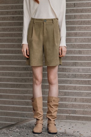 [2컬러] 코듀로이 버뮤다 팬츠