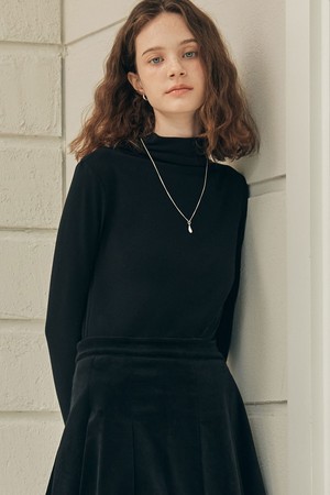 [3컬러] 소프트 베이직 하프 터틀넥