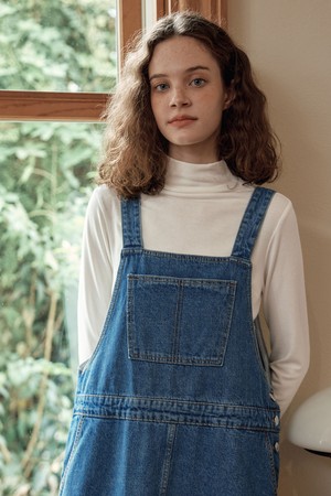 [3컬러] 소프트 베이직 하프 터틀넥