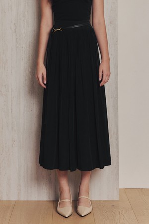 [2컬러] 크링클 밴딩 스커트