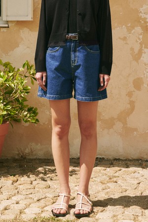 베이직 데님 쇼츠 / 인디고