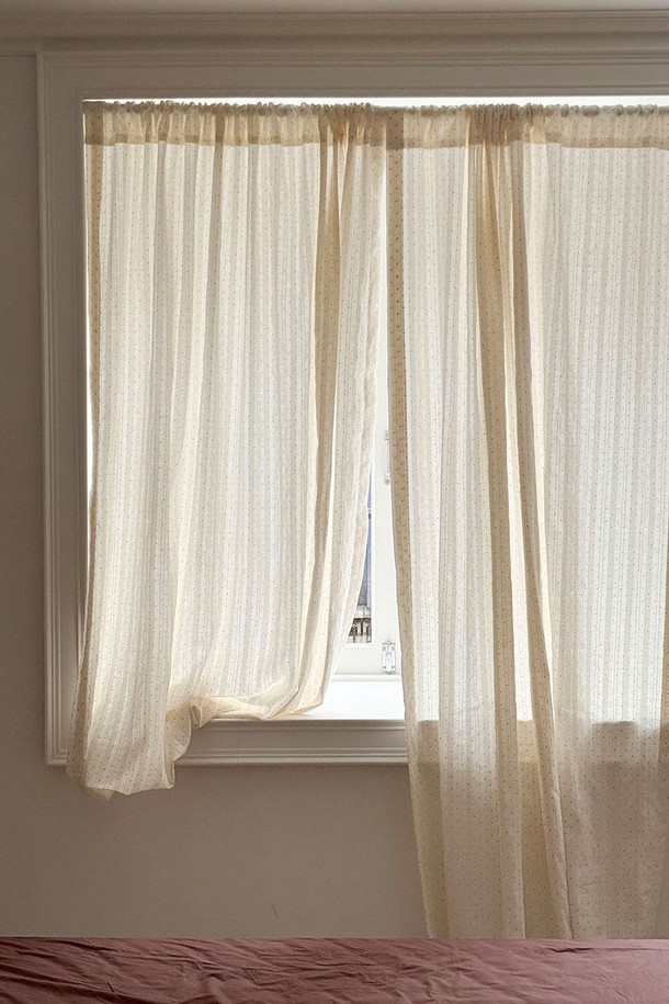 미니 봉봉 도트 크림 커튼 XL은 실내 장식을 위한 제품입니다. 부드러운 크림색 바탕에 귀여운 도트 무늬가 돋보이며, 채광 조절과 시선 차단 기능을 제공합니다. 디자인은 봉봉 스타일로 포인트를 주었으며, XL 사이즈로 넉넉하게 사용하실 수 있습니다. 미니 디자인으로 어떤 공간에도 잘 어울려 아늑한 분위기를 연출합니다.
