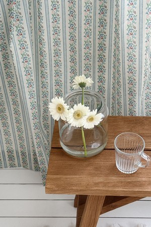 글렌 스트라이프 빈티지 커튼 S