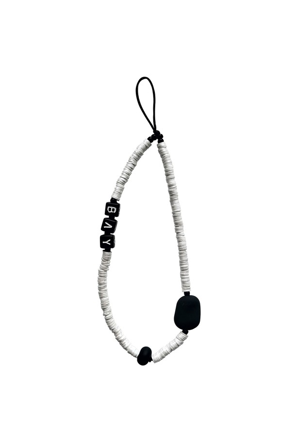 BICE ACHIEVE YOUTH - 키링/참 - BAY PHONE STRAP GLOSS WHITE