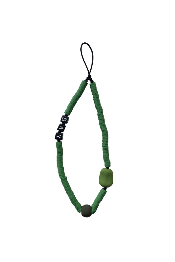 BICE ACHIEVE YOUTH - 키링/참 - BAY PHONE STRAP GREEN