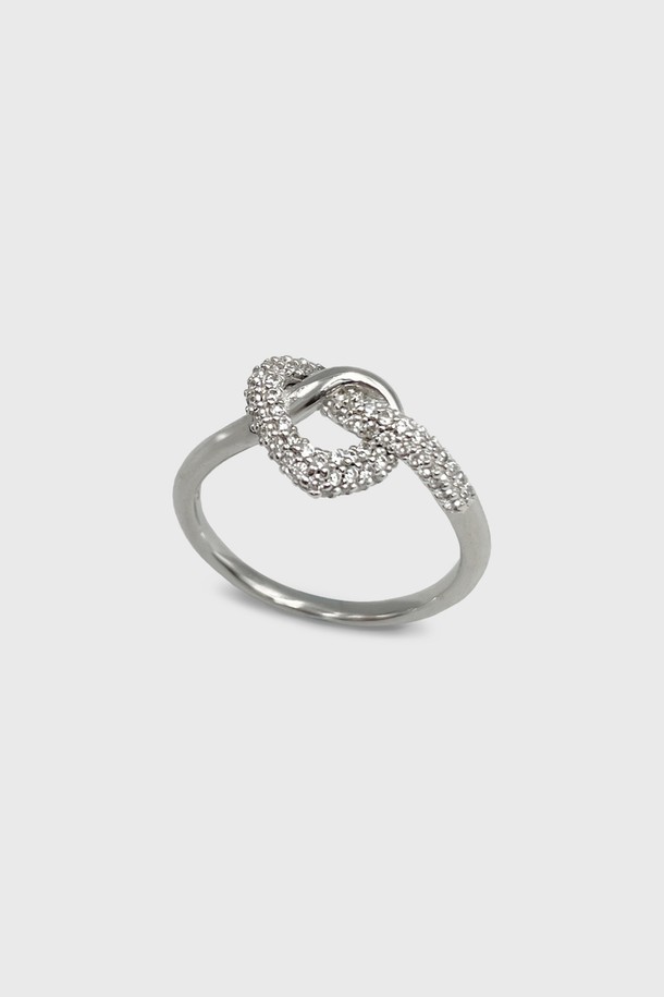 Jean Paul Clarisse - 반지 - [SILVER] 트위스트 하트 반지 JS-25-001R
