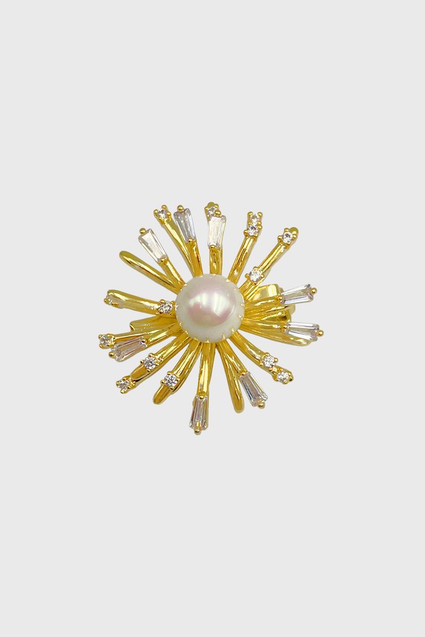 스파클 브로치 JB-25-001BR는 여성스러운 스타일을 완성하는 브로치입니다. 골드 컬러, 큐빅, 크리스탈, 모조진주 소재의 조화가 화려하고 우아한 무드를 연출합니다. 폭죽 모티브의 입체적인 디자인과 큐빅, 크리스탈, 진주 장식이 돋보이며, 회전식 잠금 방식으로 안정적인 착용이 가능합니다. 데일리룩 또는 파티룩, 연말 모임룩에 포인트를 더해 특별한 스타일을 완성해보세요. 고온다습한 곳은 피하고, 헤어 제품 사용 시 주의하여 부드러운 천으로 닦아 관리하면 오랫동안 아름다움을 유지할 수 있습니다.
