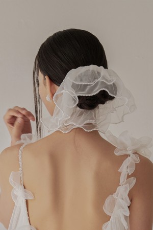 베일 진주 스크런치 JP-25-084S