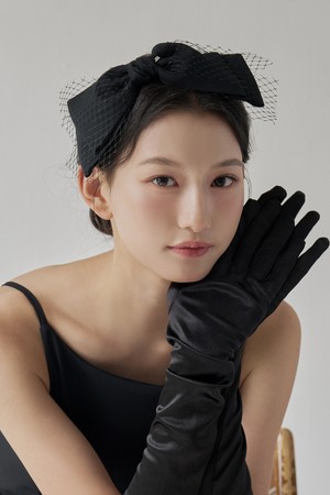 네트 리본 헤어밴드 JP-25-086HB