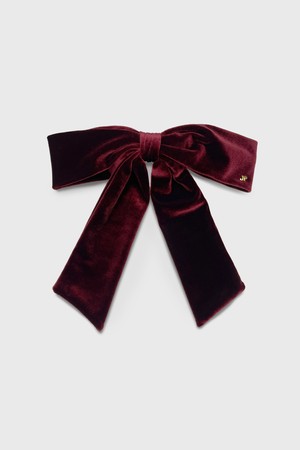 무드 벨벳 리본 자동핀 JP-25-115AB