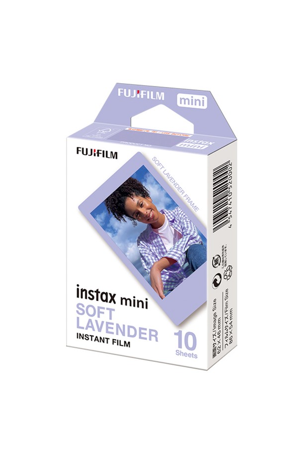 instax - 영상가전 - 인스탁스 소프트라벤더 디자인 미니필름 10장(1팩)+선물2종SET