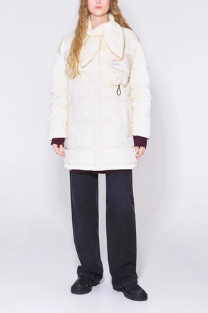 [23SS] 빔바이롤라 아이보리 스카프넥 패딩 B235JWD001IVB
