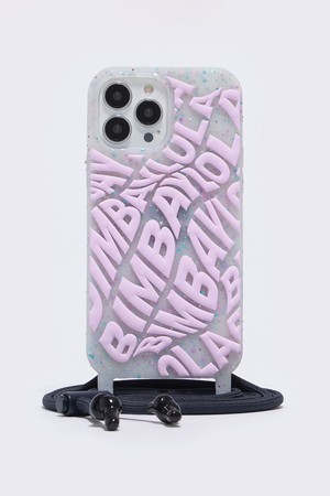 [22FW] 빔바이롤라 iPhone 13 Pro Max - 라일락 로고 폰케이스 B226JIP010VOF