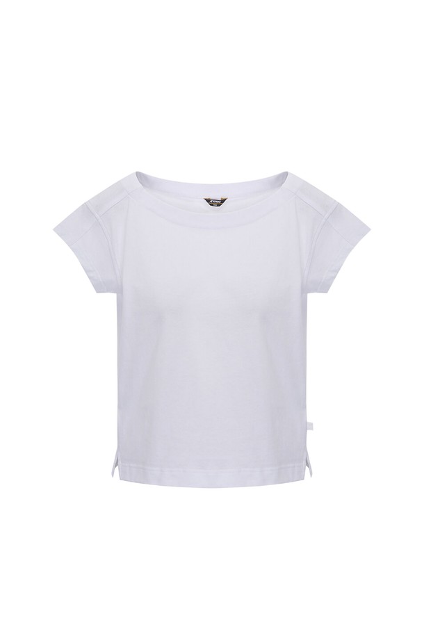 까웨(KWAY) 로리 여성 보트넥 반팔 티셔츠 Y232EWT466은 핫핑크, 스카이블루, 화이트 색상으로 제공되는 여름 시즌용 여성 티셔츠입니다. 부드러운 면 소재로 제작되었으며, 무지 패턴에 여성스러운 실루엣을 연출하는 키모노 슬리브 디자인이 특징입니다. 얇은 두께와 우수한 통기성, 레귤러 핏으로 일상에서 편안하게 착용할 수 있는 보트넥 반소매 티셔츠입니다.
