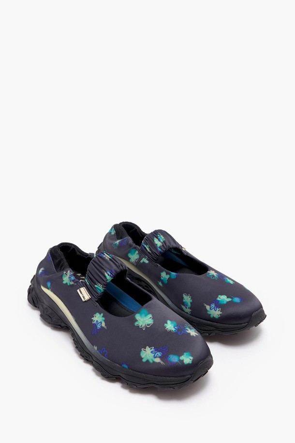 BIMBA Y LOLA - 샌들 - [23SS] 스프레이 플라워 뿔뽀 발레리나 플랫 B235JIS010GRC