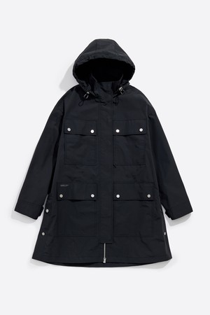 [24FW] 빔바이롤라 블랙 숏 트렌치 코트 B246AWY002BKB