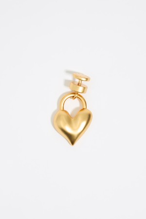 [24FW] 빔바이롤라 골드 하트 백 참 B246AIZ029GOF