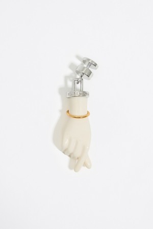 [24FW] 빔바이롤라 손 하트 백 참 B246AIZ027IVF