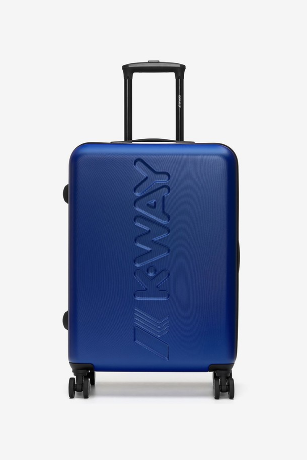 까웨(KWAY) 트롤리 여행용 가방 M 사이즈는 블루 색상의 여성용 여행용 캐리어입니다. 아크릴, 폴리프로필렌, 폴리에스터 소재로 제작되었으며, 내부는 폴리에스터 라이닝 처리되어 있습니다. TSA 잠금장치, 360도 회전 바퀴, 알루미늄 손잡이가 장착되어 편리하며, 내부에는 지퍼 포켓 3개와 스트라이프 크로스오버 디자인, 고정 스트랩이 있습니다.

