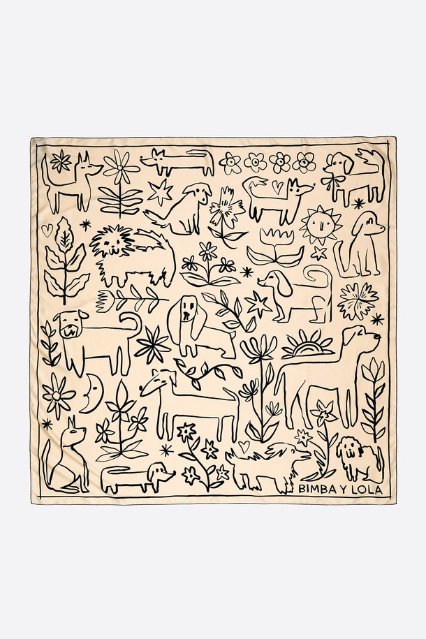 [25FW] 에크루 스케치 강아지 스카프 B256AIF005IVF는 캐주얼하고 미니멀한 스타일의 스카프로, 산책룩에 잘 어울립니다. 에크루 컬러의 폴리에스테르 소재로 제작되었으며, 100 x 100 cm 크기입니다. 강아지 스케치 패턴이 돋보이며, 일상생활에서 포인트를 줄 수 있습니다. 부드러운 촉감으로 편안하게 착용할 수 있습니다.
