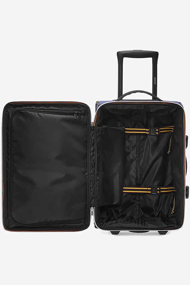 까웨(KWAY) 블로삭 S 여행용 캐리어 Y255EOO196은 네이비 색상의 공용 캐리어로, 여행 시 유용합니다. 나일론, 폴리에스테르, 열가소성수지 소재로 제작되었으며, 방수 및 방풍 기능과 튼튼한 립스탑 원단, 2mm 테이프 보강으로 내구성을 높였습니다. S 사이즈의 사각 형태 가방은 더블휠, 4륜 바퀴, 상/사이드 손잡이, 분리형 네임택, 다용도 수납공간, 2-WAY 지퍼, 지퍼형 잠금방식을 갖추었습니다.
