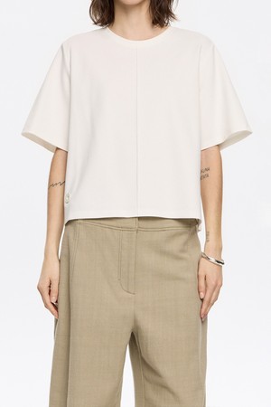 [25SS] 빔바이롤라 폰테 디 로마 스트레이트 티셔츠 B255AWT018IVB