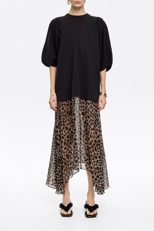 [25SS] 빔바이롤라 치타 미디 드레스 B255AWO018KAB