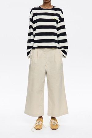 [25SS] 빔바이롤라 스톤 다트 앵클 기장 트라우저 B255AWP002GRA