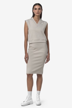 까웨(KWAY) 세브르 인터록 스커트 Y255EWS179