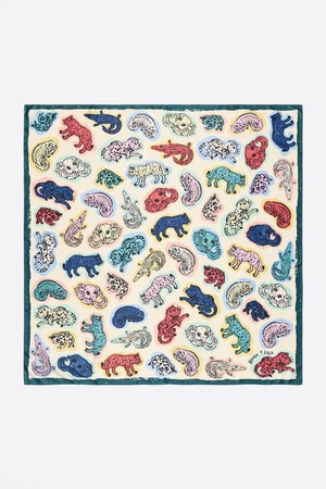 [25SS] 빔바이롤라 정글 스카프 B255AIF007IVF