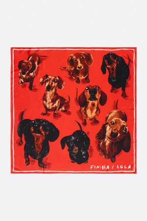 [25SS] 빔바이롤라 레드독 스카프 B255AIF006RDF