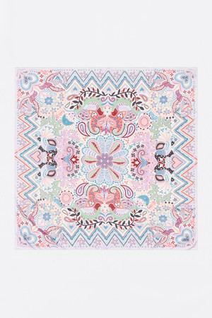 [25SS] 빔바이롤라 라일락 버드 미니 프린트 스카프 B255AIF029PPF