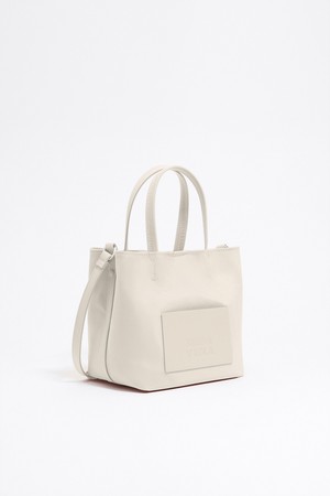 [25SS] 빔바이롤라 스몰 나일론 스톤화이트 나일론 치와와 백 B255AIB056WHF