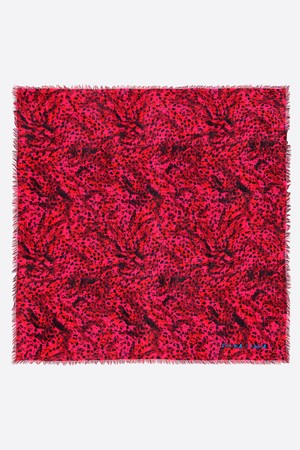 [25SS] 스트로베리 미니 플로럴 브러쉬스트로크 숄 B255AII001PKF