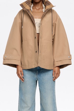 [25SS] 빔바이롤라 리버서블 A-라인 트렌치 코트 B255AWY005CAB