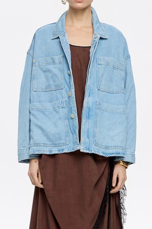 [25SS] 빔바이롤라 스트레이트 데님 자켓 B255AWJ005BLB