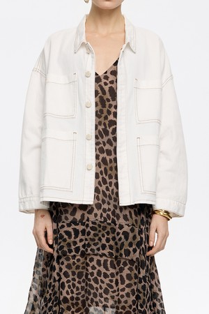 [25SS] 빔바이롤라 스트레이트 데님 자켓 B255AWJ004WHF