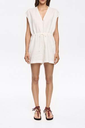 [25SS] 빔바이롤라 린넨 점프수트 B255AWO026IVB