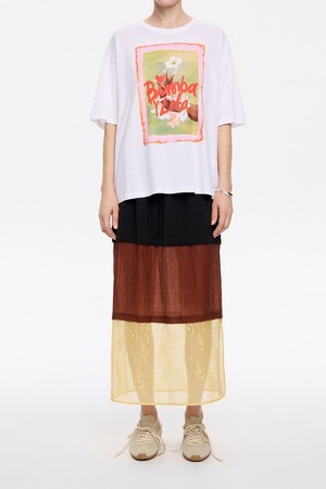 [25SS] 빔바이롤라 스트레이트 미디 스커트 B255AWS008BKB