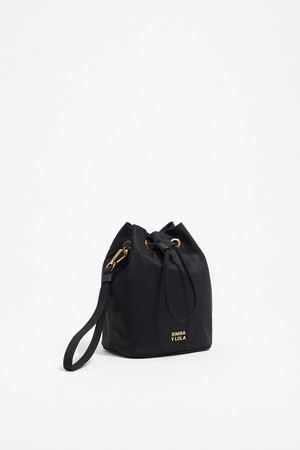 [25SS] 빔바이롤라 블랙 나일론 메이크업 케이스 B255AID008BKF