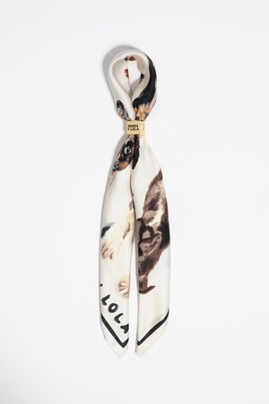 [25FW] 강아지 스카프 참 B256AIZ020WHF