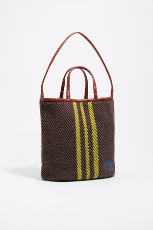 [25FW] 브라운 코튼 숄더백 B256AIB068BRF